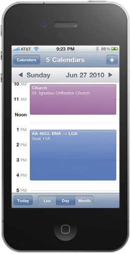 HOW TO SETUP GOOGLE CALENDAR ON YOUR IPHONE 4