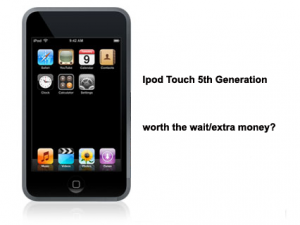 ipod touch 5th generation release date