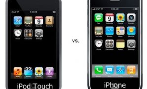 differences between ipod touch and iphone
