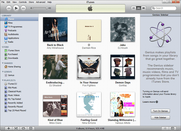 itunes library