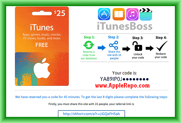 Free iTunes Gift Card Codes, Is it a Scam?