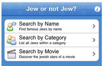 Jew Or Not Jew App