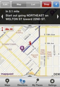 must have iphone apps 1 - mapquest for mobile