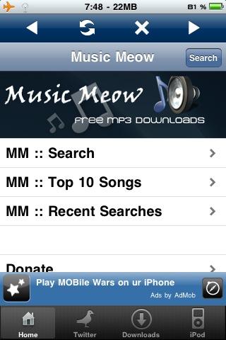 Free Music for iPod Touch