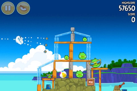 Angry Birds is most popular Ipod, iPad and iPhone Game App according to figures