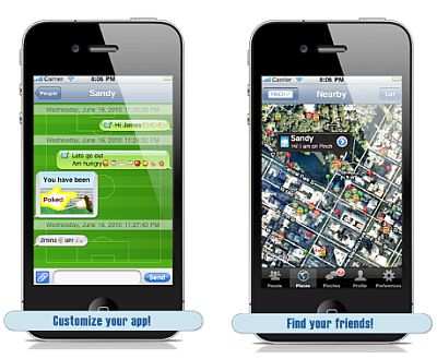 Pinch messenger iPhone app