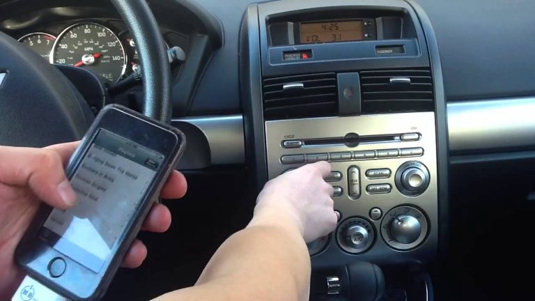 play ipod in car