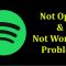 spotify not working on iphone