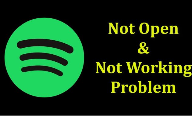 spotify not working on iphone