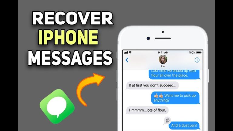 undeleting text messages on iphone