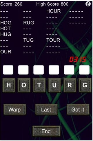 word warp iphone word warp iphone